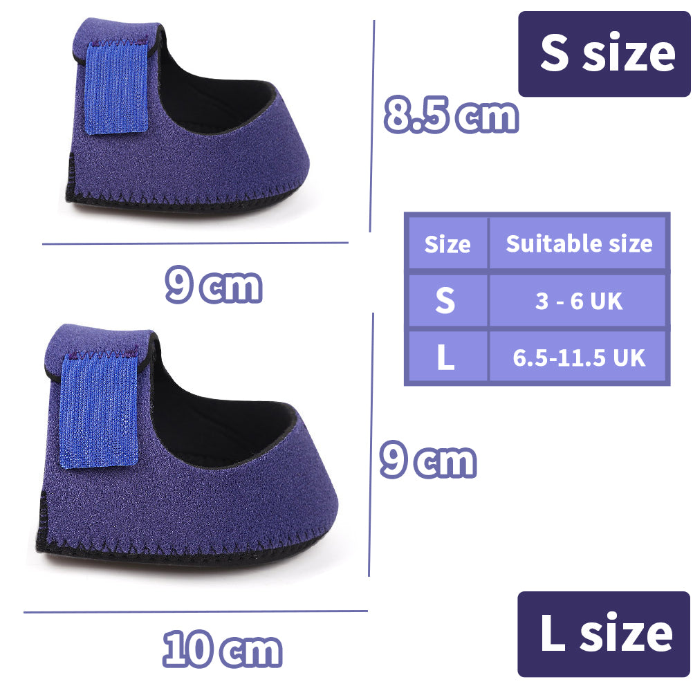 Heel Pad for Heel Pain Heel Pain Relief Products Heel Cushion Pads Silicone Heel Pad for Men Women (S)