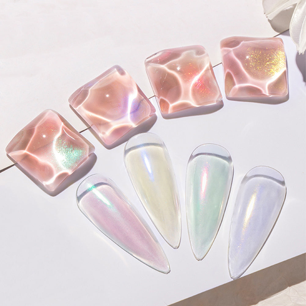 Chrome Nail Powder 6 Colours Nail Glitter Nail Art Accessories for Women